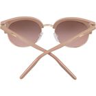 LELA, Shiny Rose Acetate with Shiny Gold Metal-Mineral Polarized Drivers Gradient Cat 2 to 3, hi-res image number null